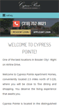 Mobile Screenshot of cypresspointeapartments.com